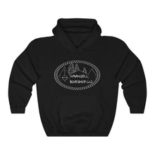 Load image into Gallery viewer, Wrangell Boatshop Hooded Sweatshirt